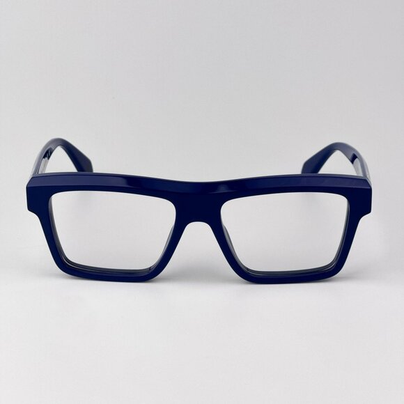 Off-White STYLE 7H Women Eyeglasses Blue Square Frame | Model OERJ07H 4500 - Picture 1 of 9